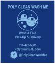 Poly Clean Wash Me Laundry Center logo